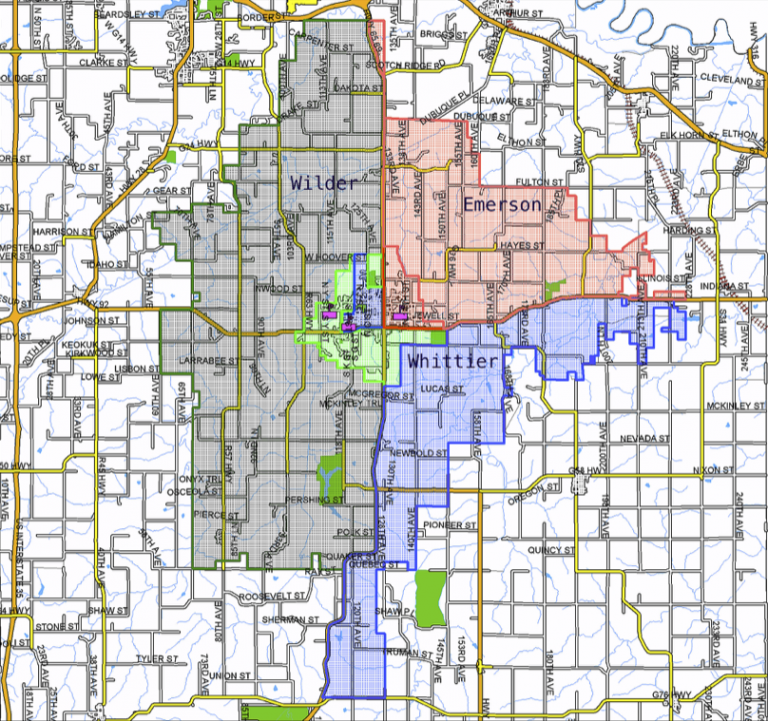 School Boundaries - Indianola Community School District