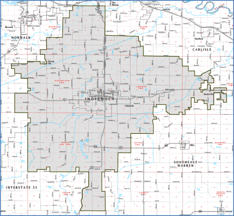 District Boundaries - Indianola Community School District